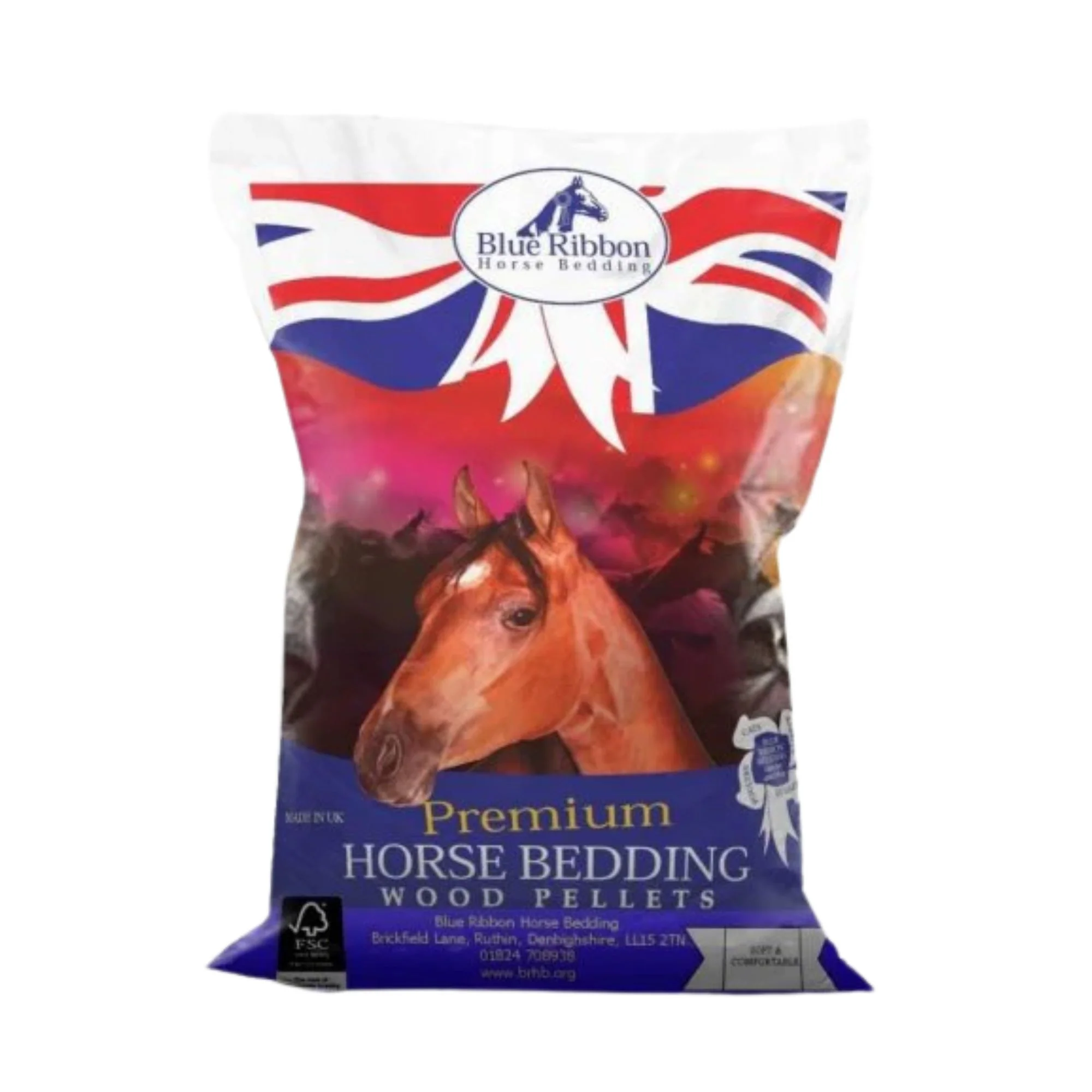 Blue Ribbon Premium Horse Bedding Pellets 15kg