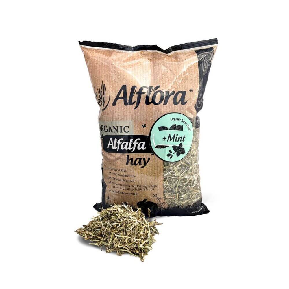 Alflora Organic Alfalfa Hay with Mint 1kg