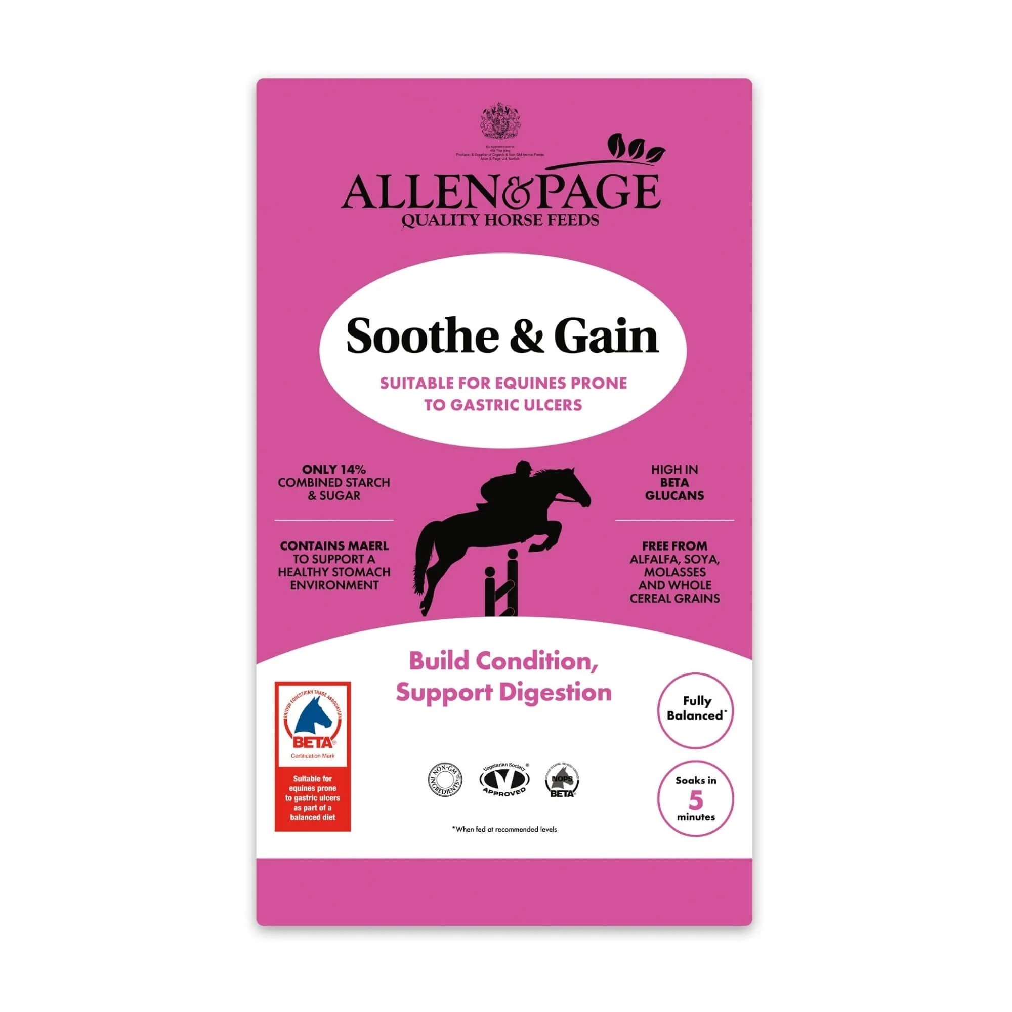 Allen & Page Soothe & Gain 20kg
