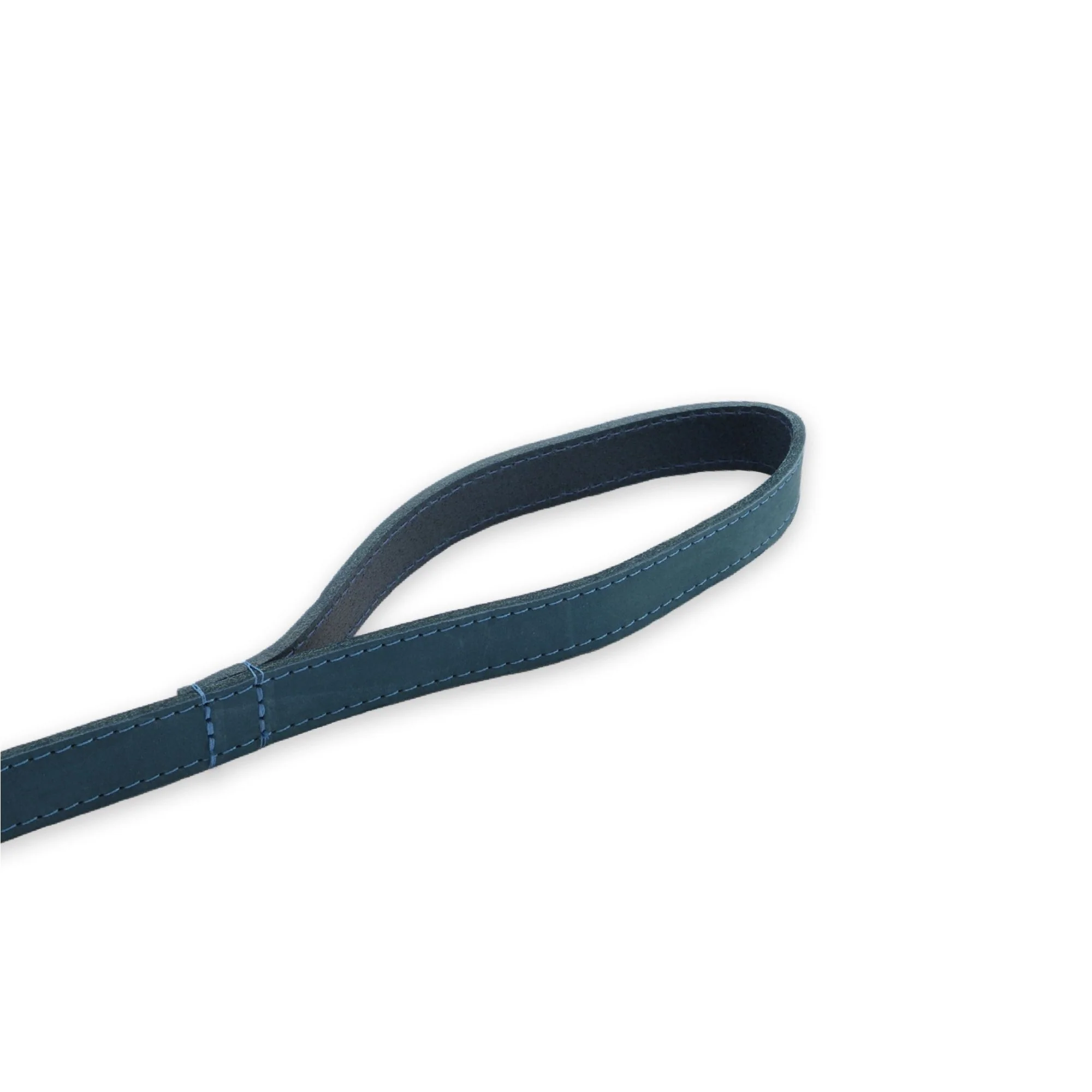 Ancol Heritage Collection Timberwolf Leather Dog Lead Blue - Image 3