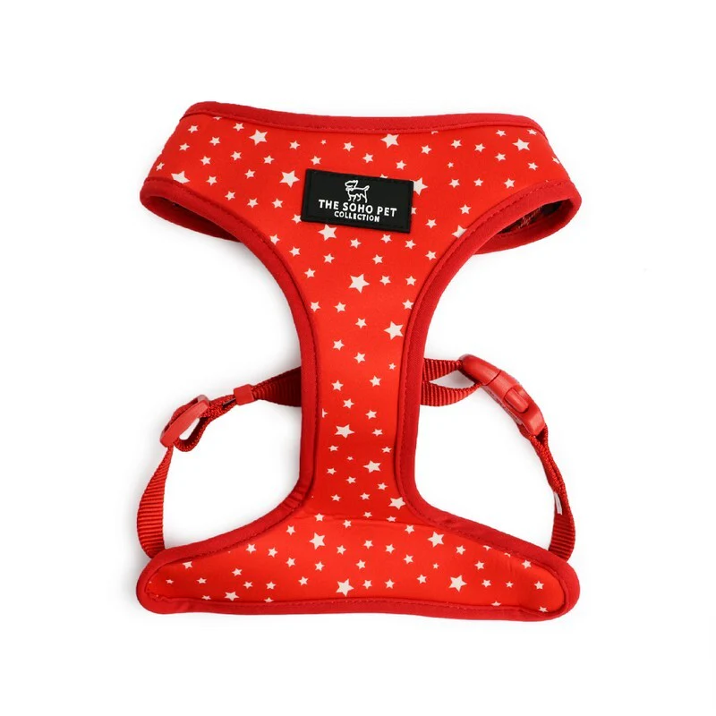 Ancol Soho Reversible Tartan/Star Dog Harness - Image 2