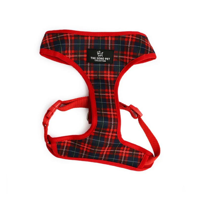 Ancol Soho Reversible Tartan/Star Dog Harness - Image 3