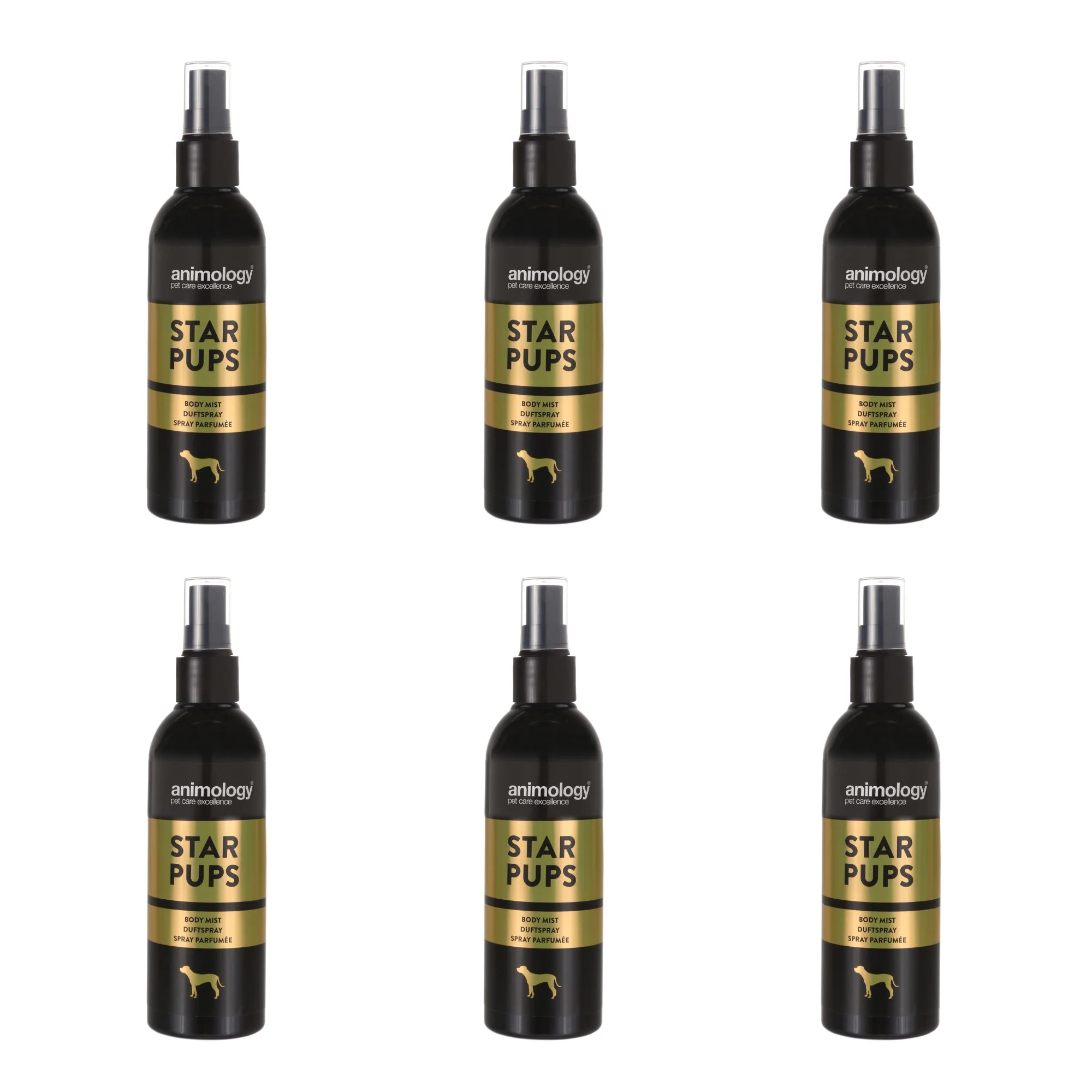 Animology Body Mist Star Pups Fragrance 6 x 150ml