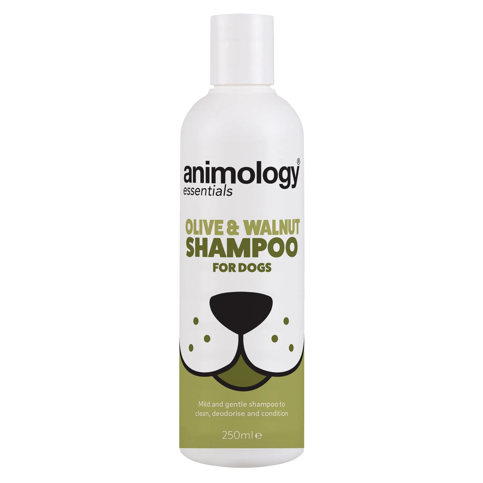 Animology Essentials Olive & Walnut Shampoo for Dogs 250ml x 5