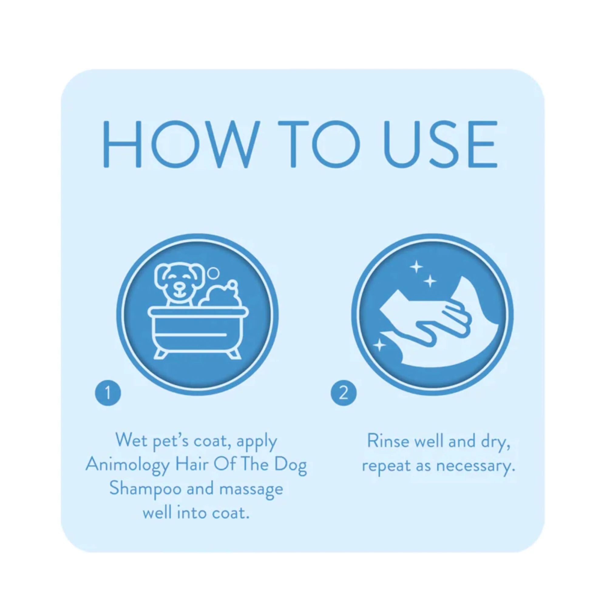 Animology Hair of The Dog Anti Tangle Dog Shampoo 6 x 250ml - Image 3