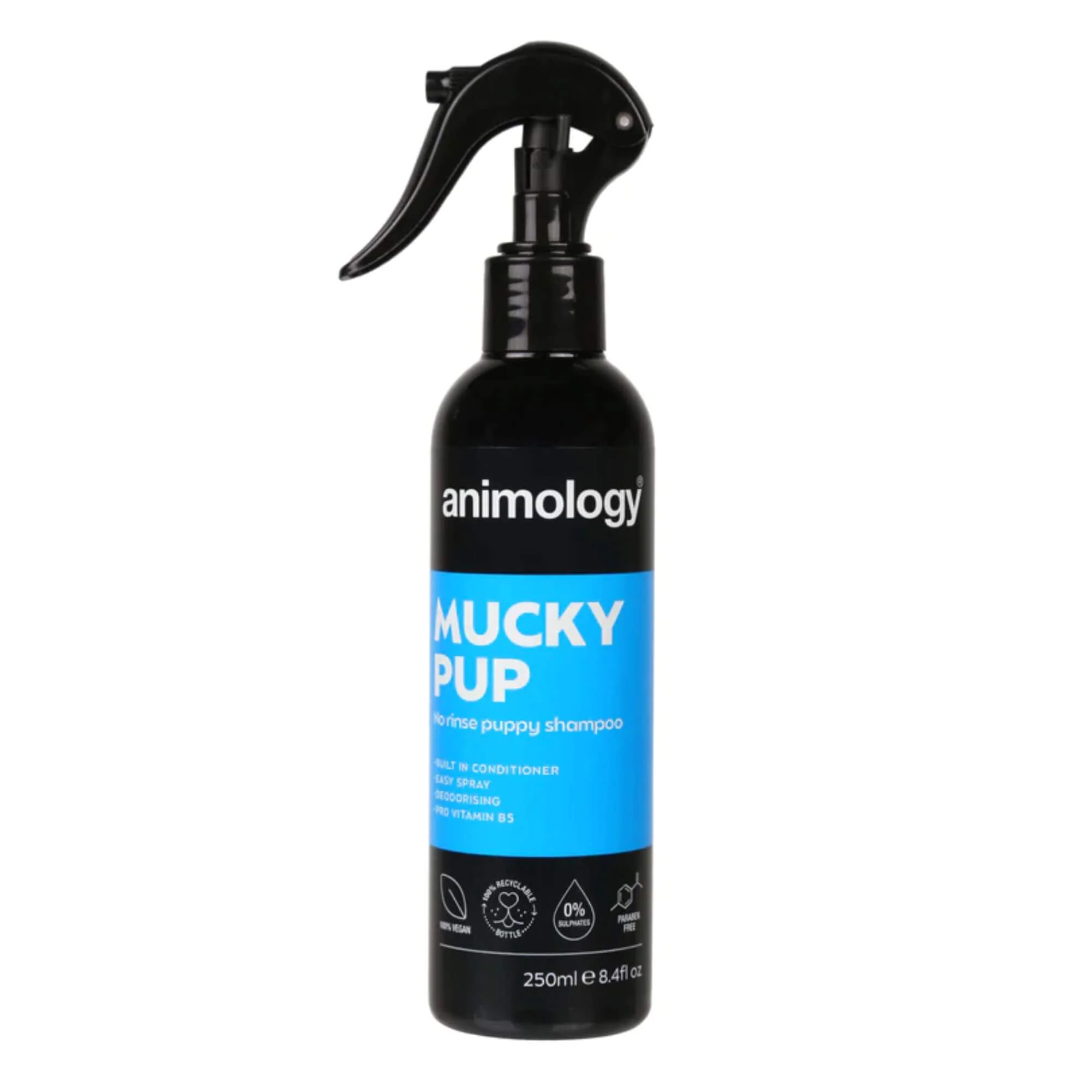 Animology Mucky Pup No Rinse Dog Shampoo Spray 6 x 250ml - Image 4