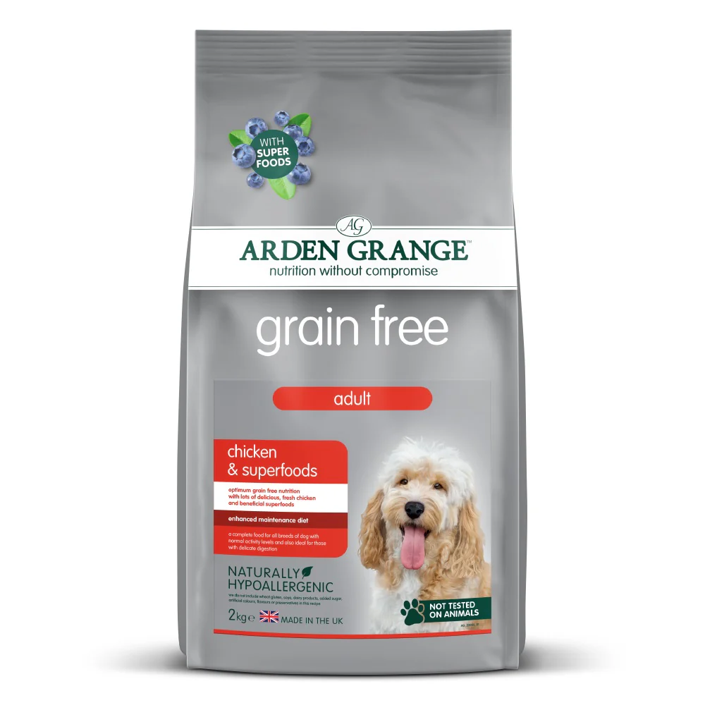 Arden Grange Adult Grain Free Chicken & Superfoods Dog Food