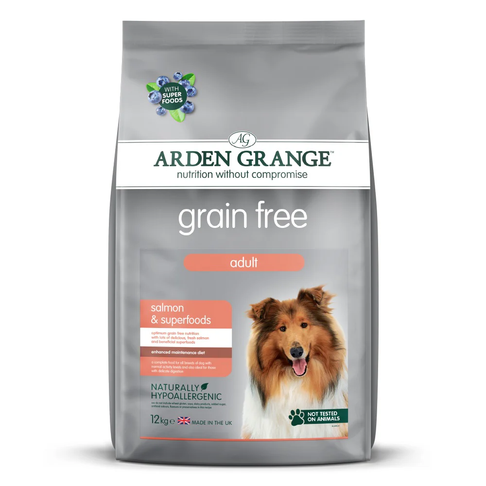 Arden Grange Adult Grain Free Salmon & Superfoods 12kg