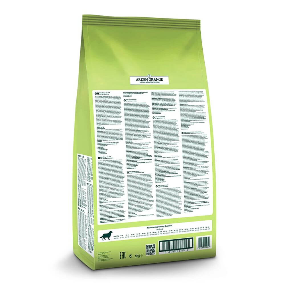 Arden Grange Mini Adult Dog Food Lamb & Rice 6kg - Image 2