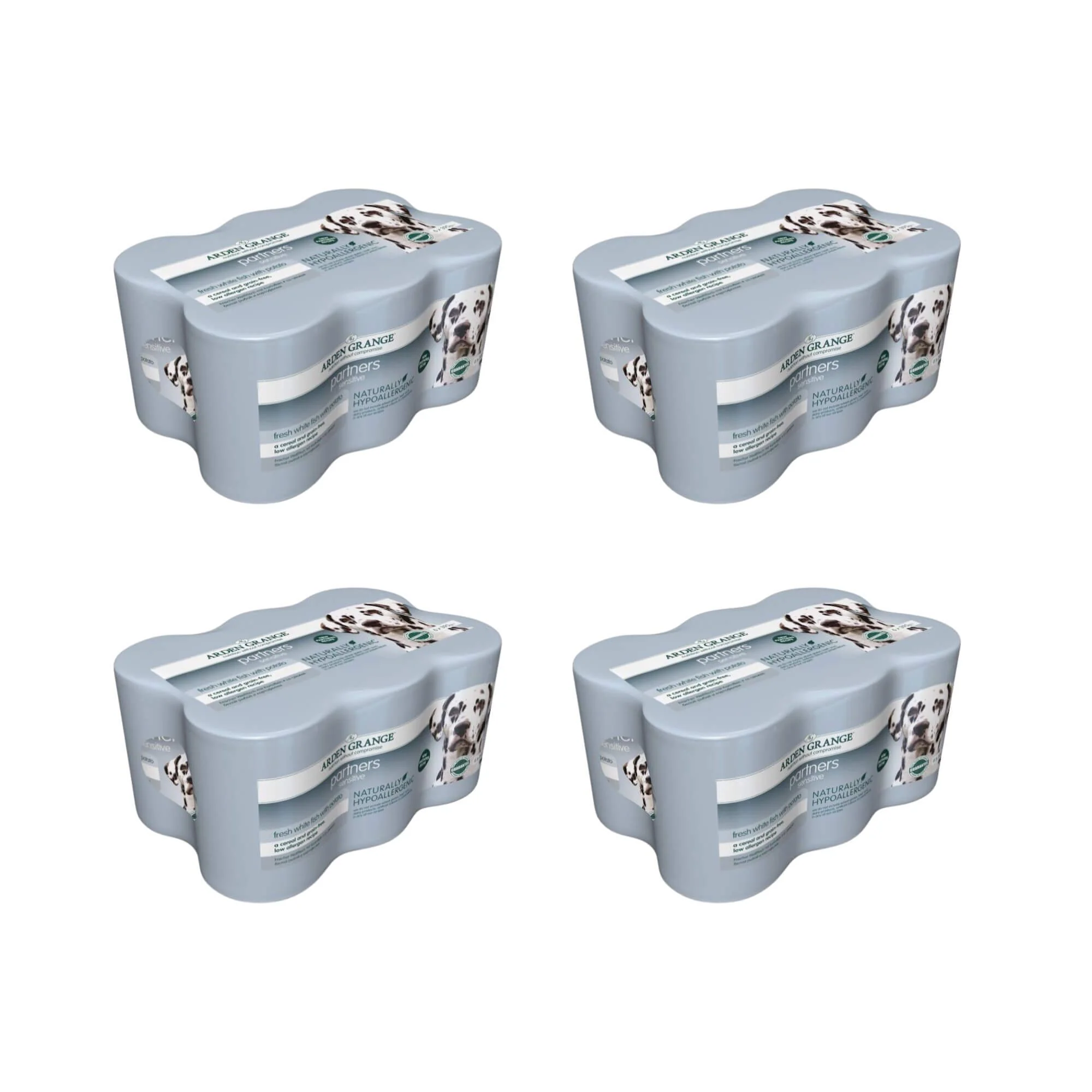 Arden Grange Partners Sensitive Fresh White Fish with Potato 24 x 395g