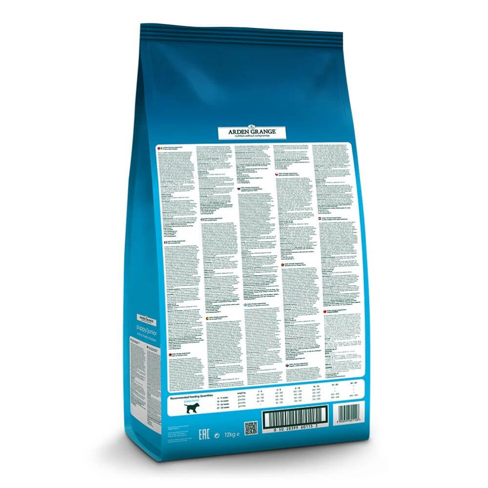 Arden Grange Puppy / Junior Dog Food with Fresh Chicken - Image 2