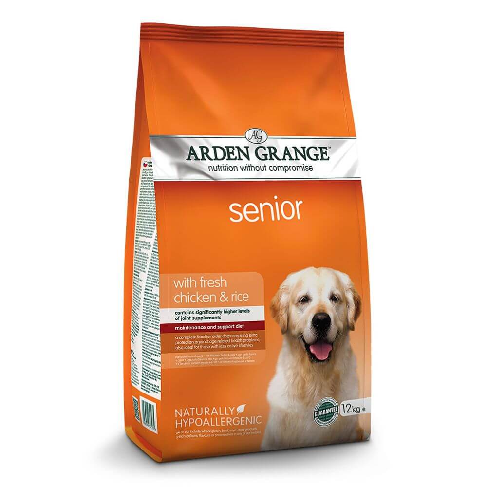 Arden Grange Senior Dog Food with Chicken & Rice