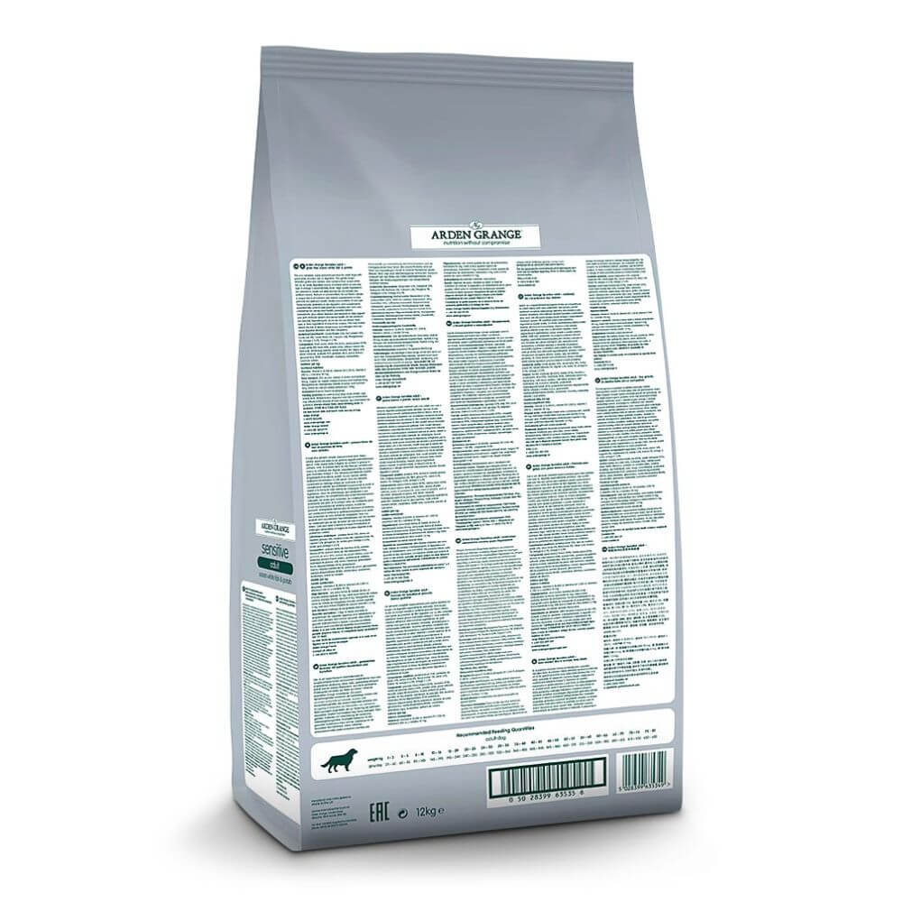 Arden Grange Sensitive Adult Dog Food Ocean White Fish & Potato 12kg - Image 2