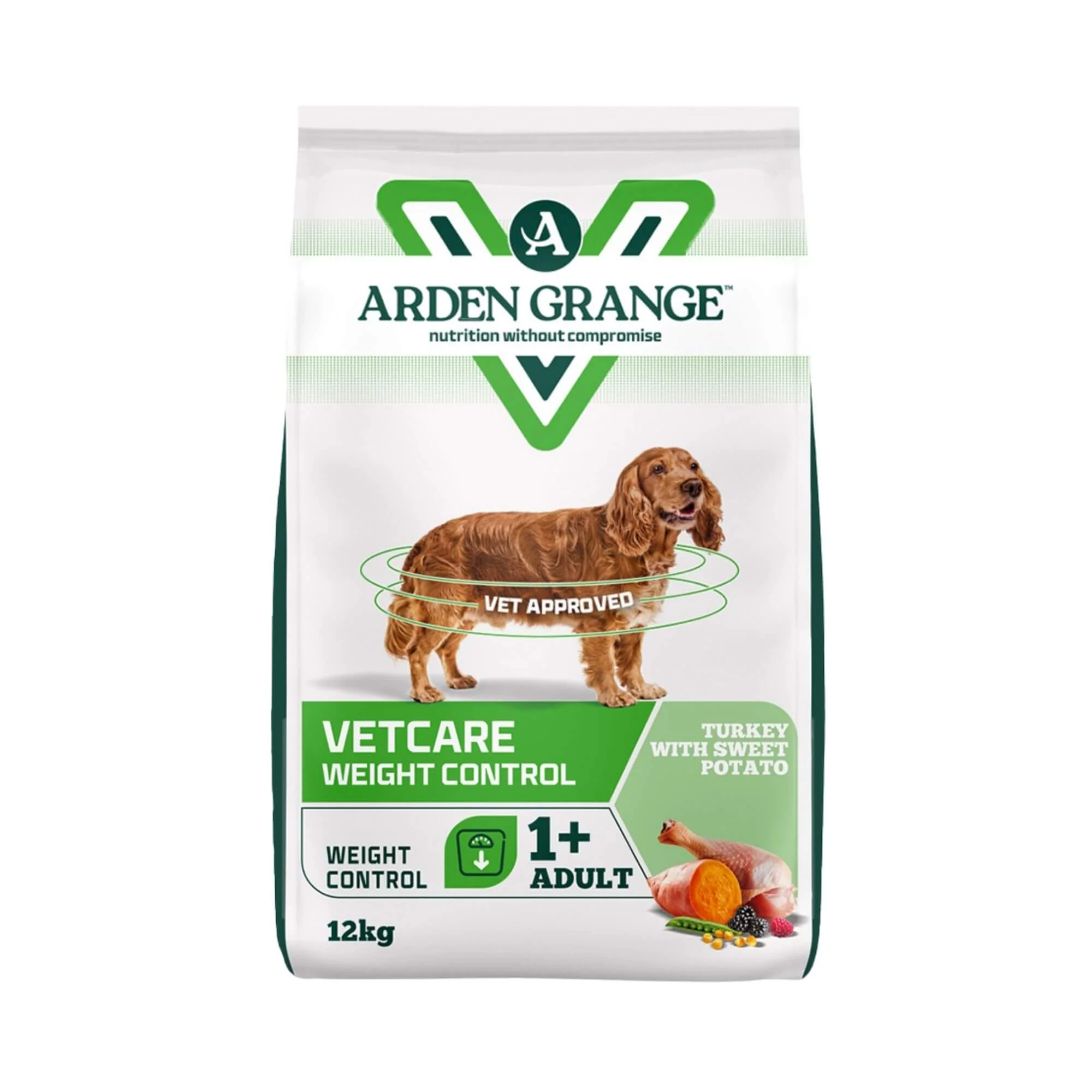 Arden Grange VetCare Weight Control Turkey with Sweet Potato 12kg