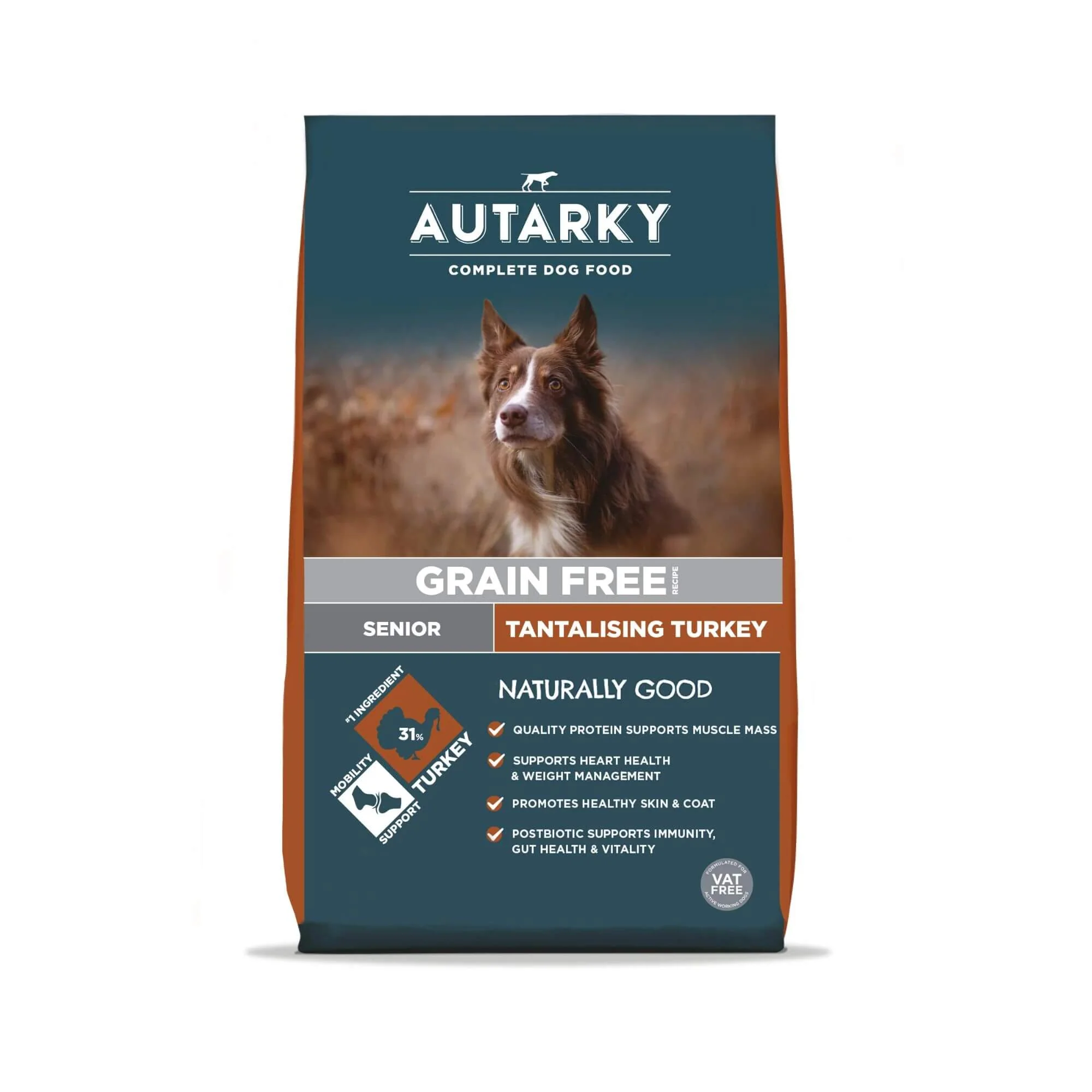 Autarky Senior Grain Free Tantalising Turkey 12kg