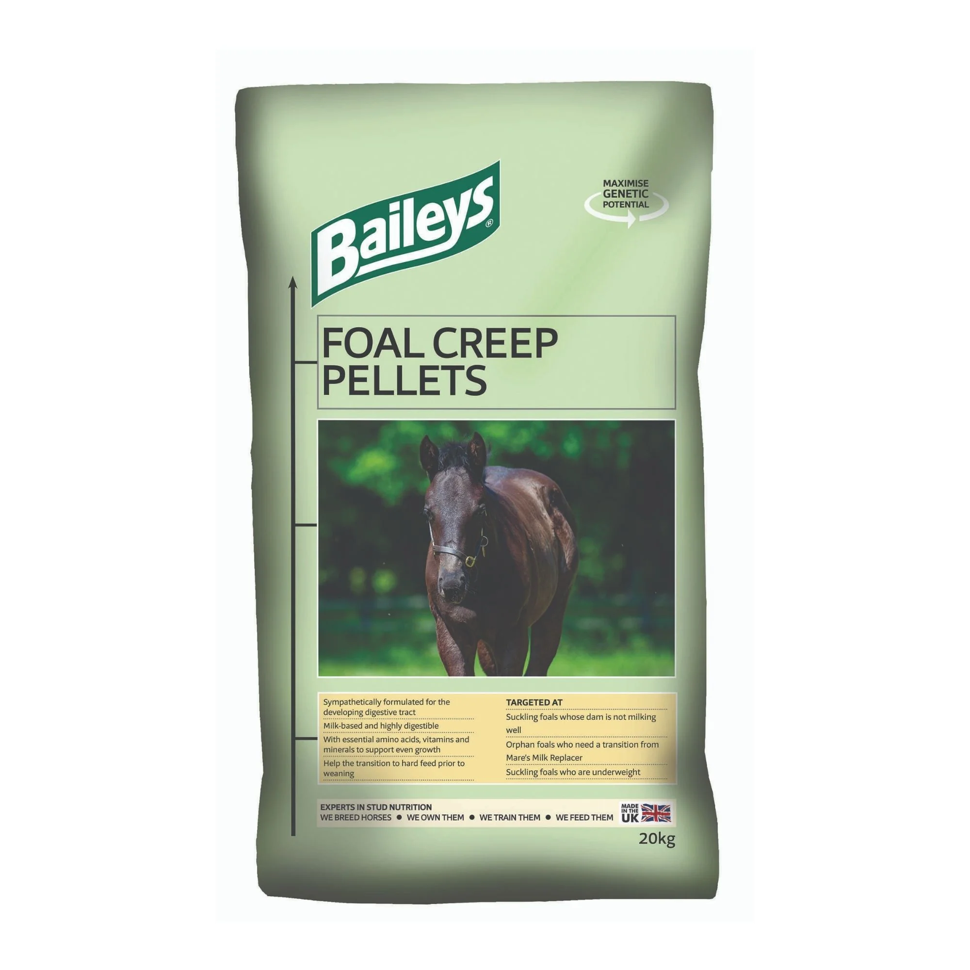 Baileys Foal Creep Pellets 20kg