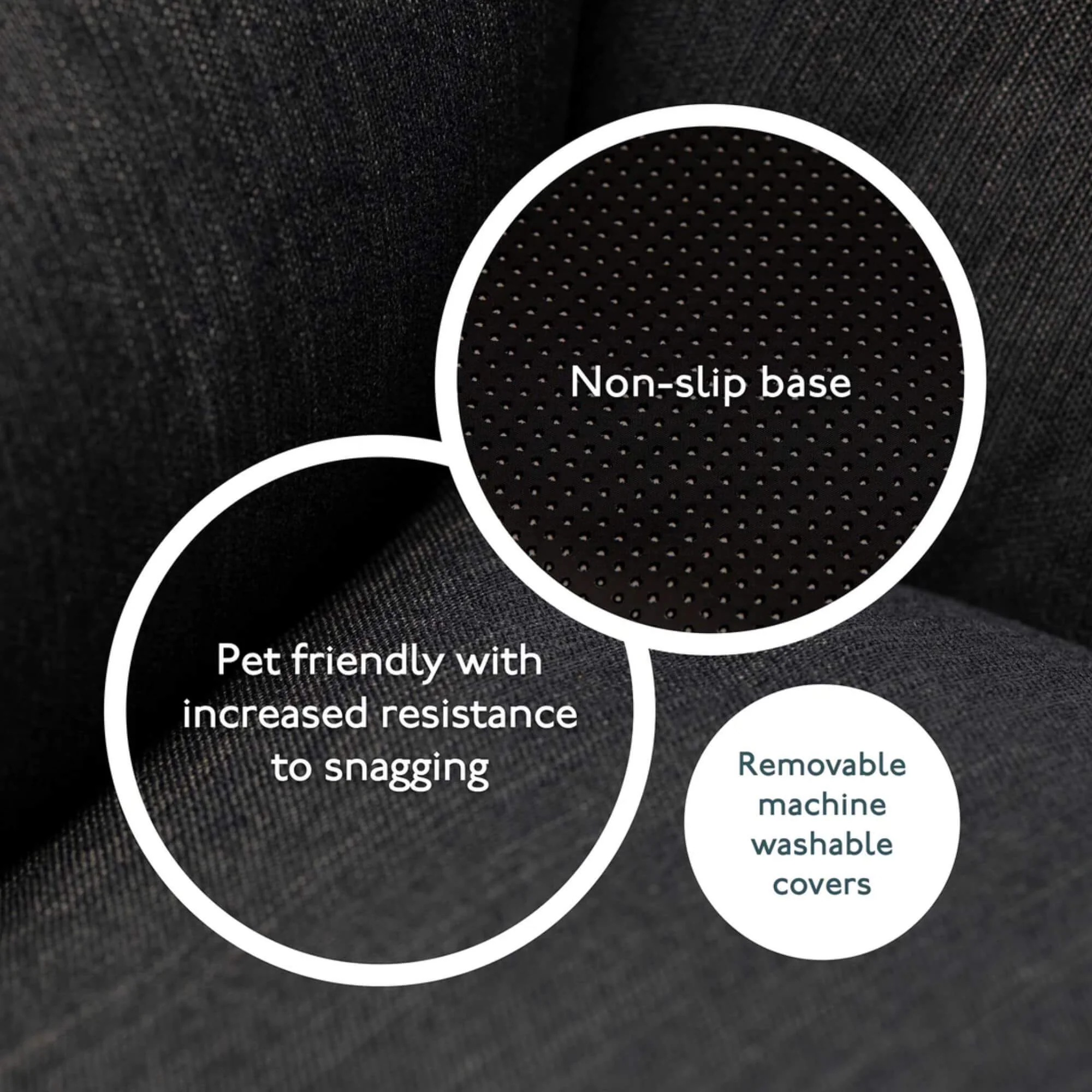 Baker & Bray Eco Luxe Orthopaedic Luxury Dog Bed - Regal Blue - Image 11