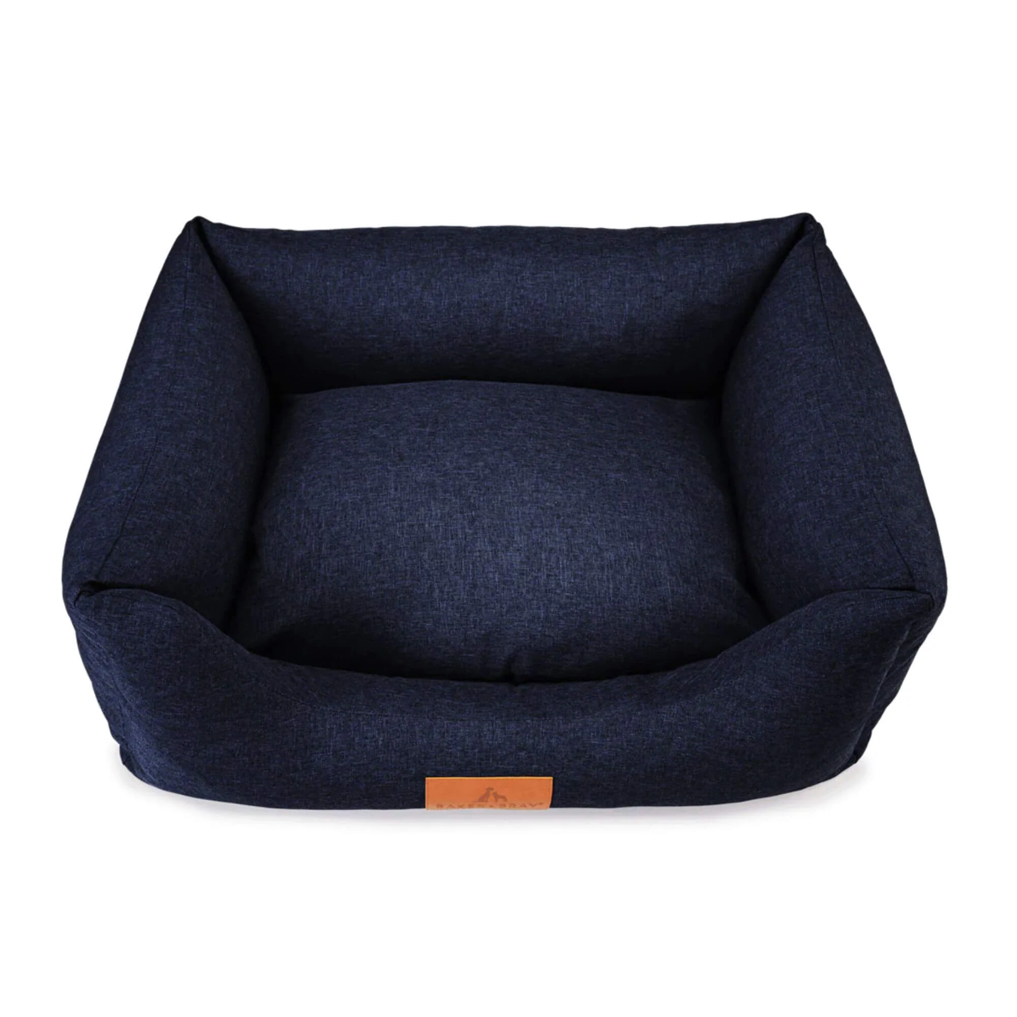 Baker & Bray Eco Luxe Orthopaedic Luxury Dog Bed - Navy Blue - Image 8