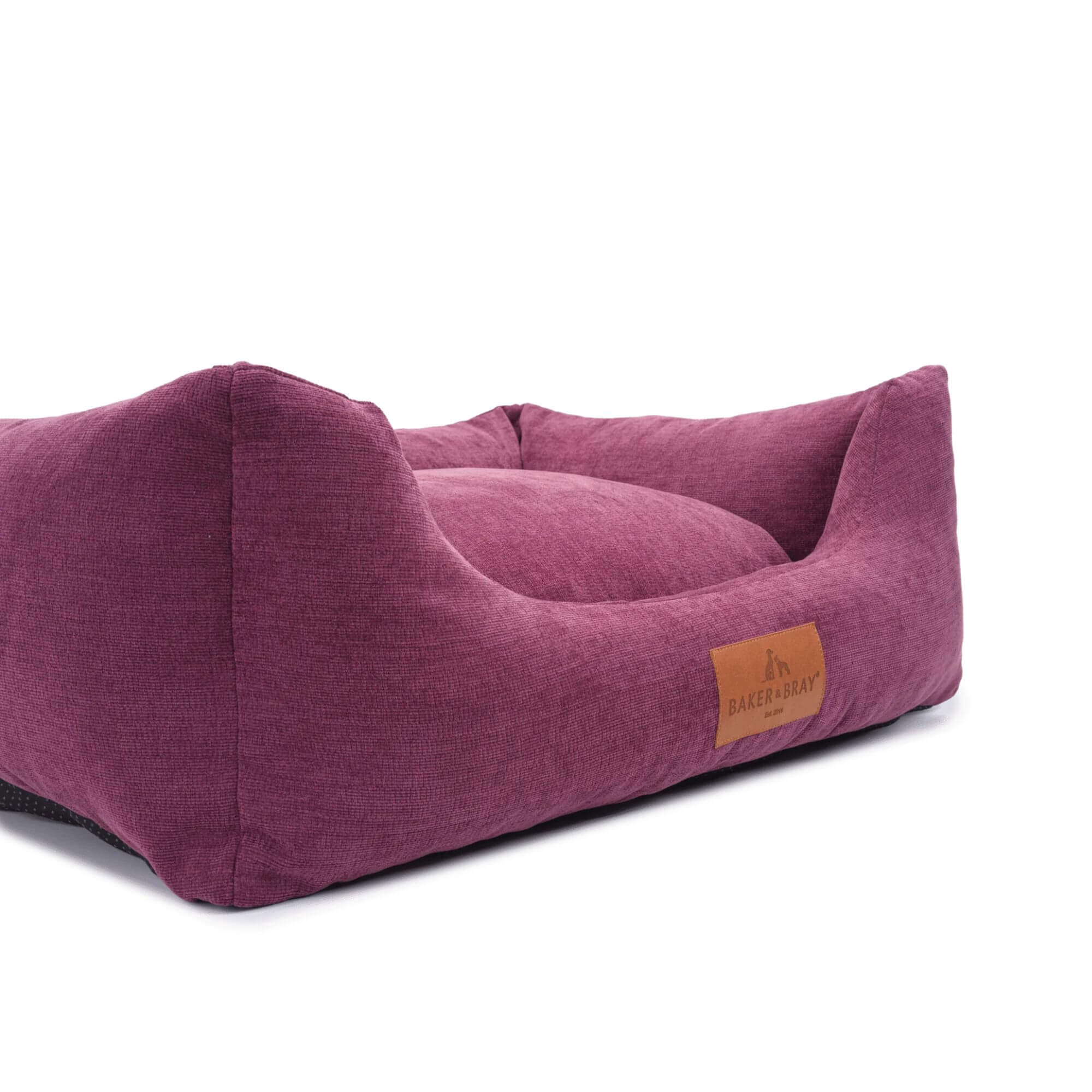 Baker & Bray Eco Luxe Orthopaedic Luxury Dog Bed - Rhubarb Red - Image 7
