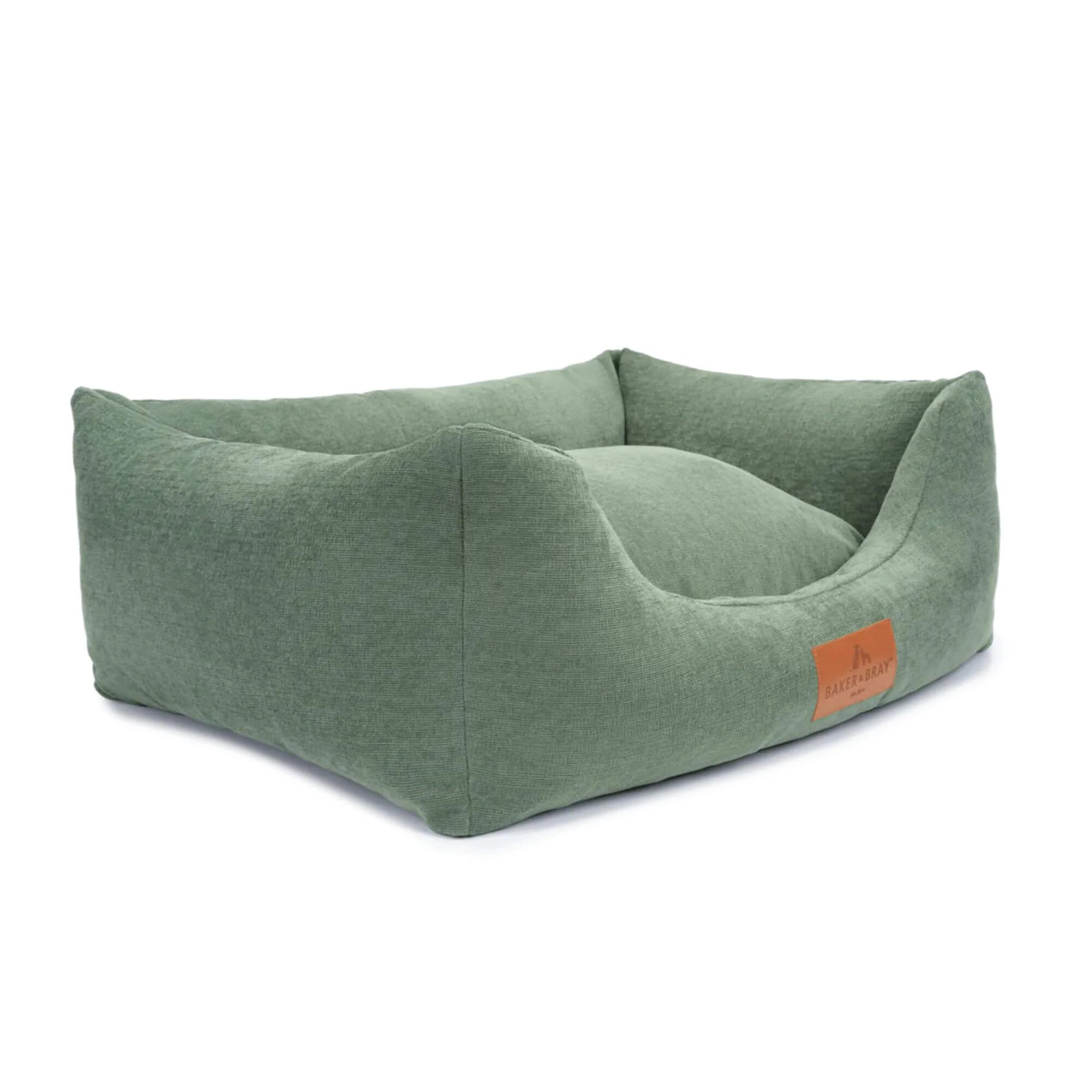 Baker & Bray Eco Luxe Orthopaedic Luxury Dog Bed - Sage Green - Image 8