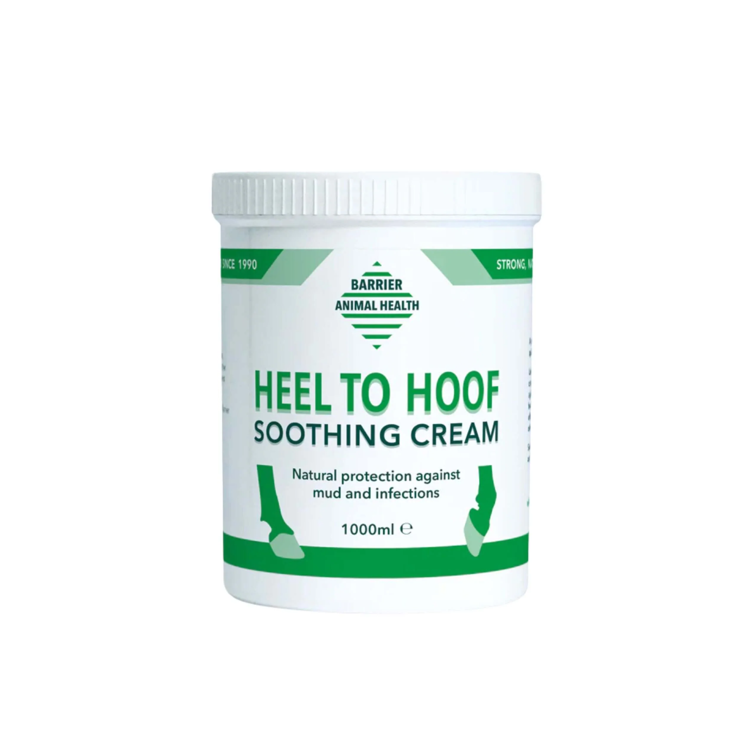 Barrier Heel to Hoof Soothing Cream for Horses 1L