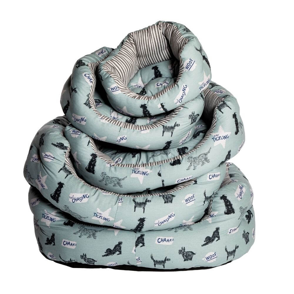 Battersea Playful Dogs Deluxe Slumber Dog Bed - Image 2