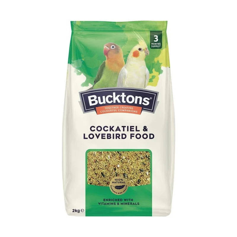Bucktons Cockatiel & Lovebird Mix Bird Food 2kg