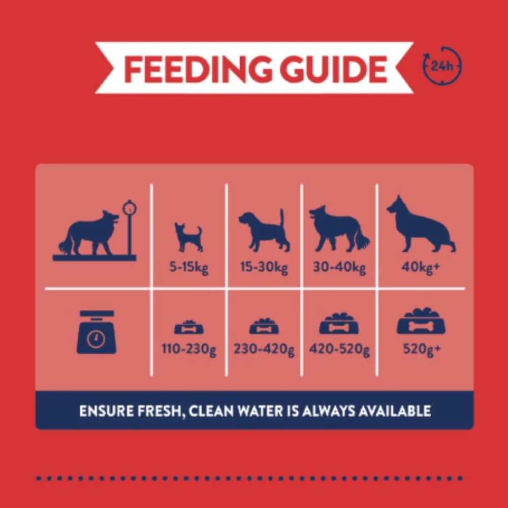 Burgess Supadog Adult Dog Food with Tasty Beef 12.5kg - Image 3