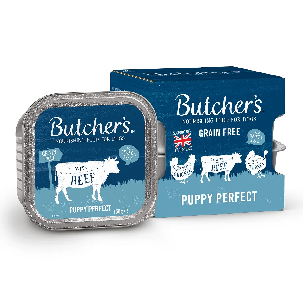 Butcher's Grain Free Puppy Perfect Dog Food 24 x 150g