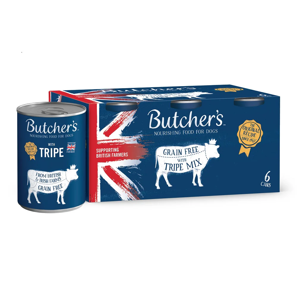 Butcher's Grain Free Tripe Mix Tins 24 x 400g