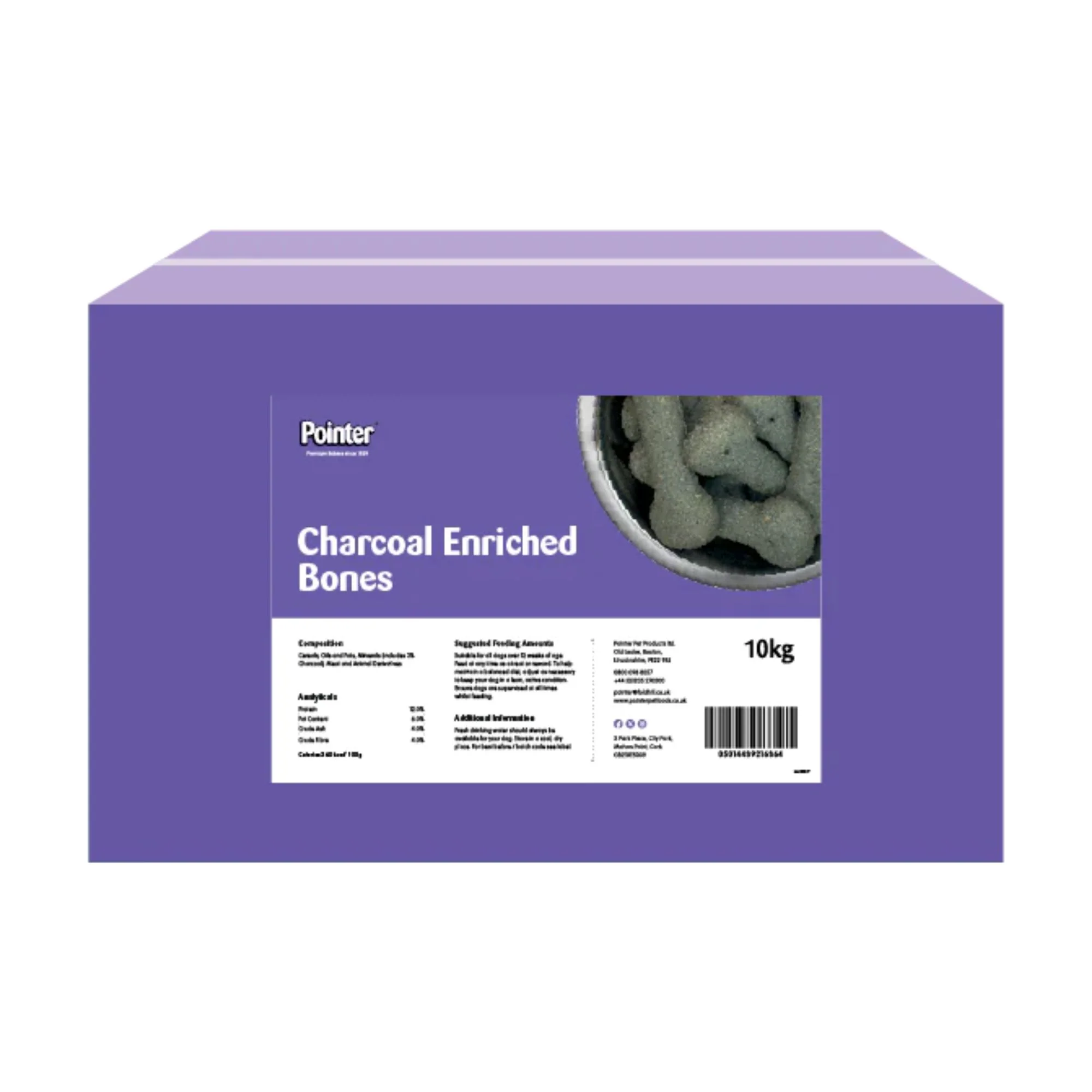 Pointer Bonibix Charcoal Bones 10kg
