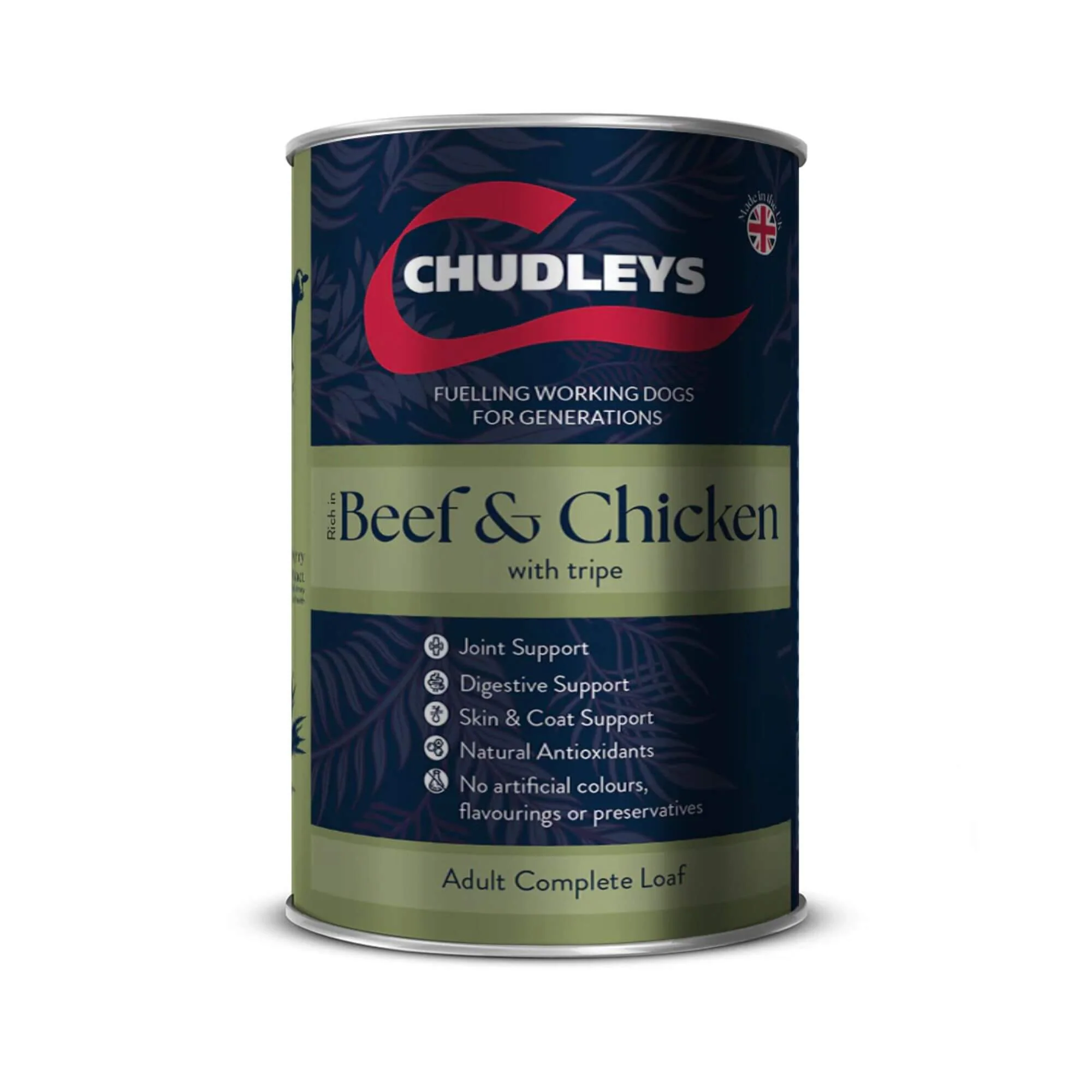 Chudleys Complete Wet Adult Working Dog Rich in Beef & Chicken with Tripe - Image 2