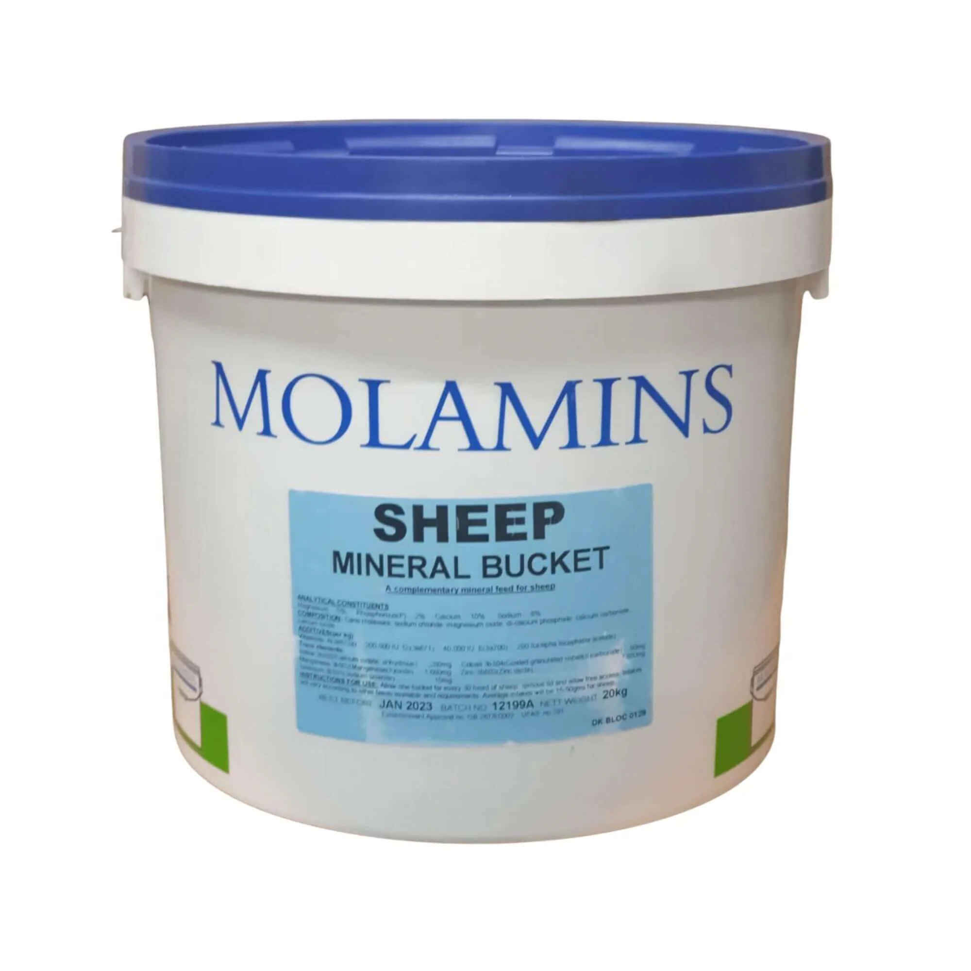 Dallas Keith Sheep Molamin Bucket 20kg