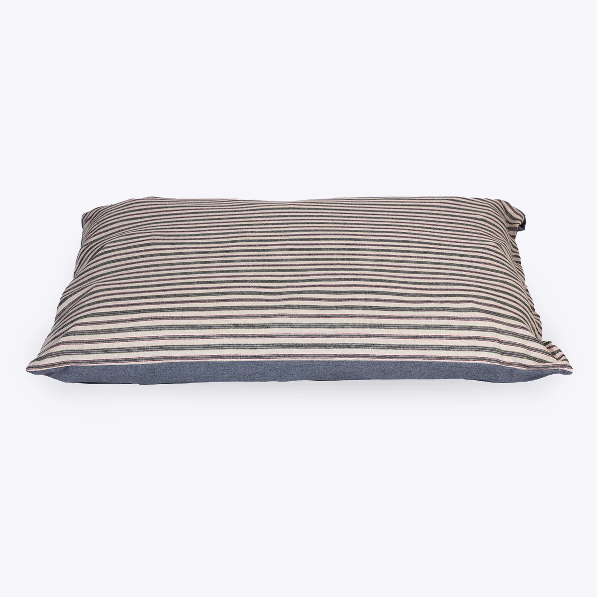 Danish Design Rustic Stripes Demin Deep Duvet Dog Bed - Image 2