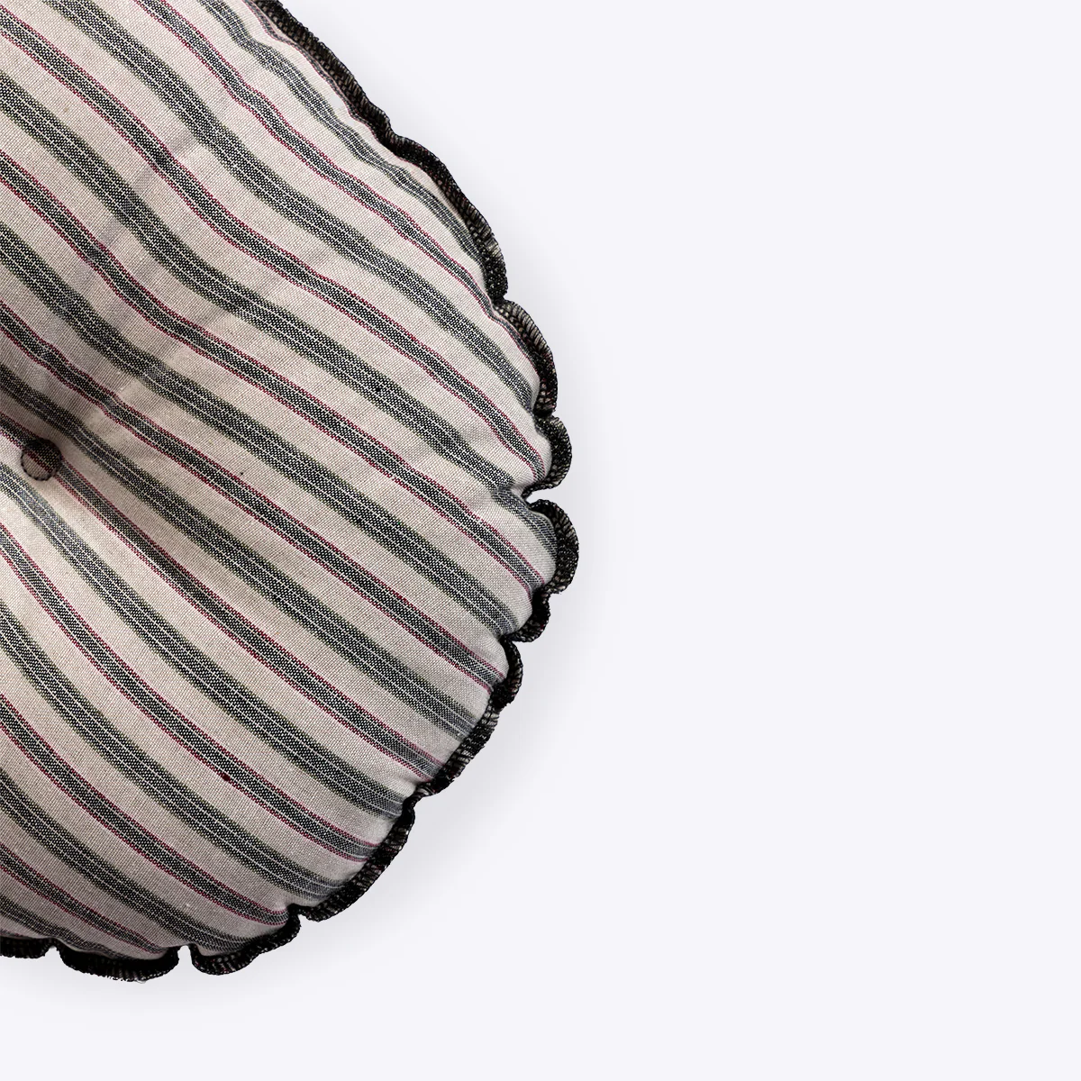 Danish Design Rustic Stripes Demin Quilted Mattress Dog Bed - Image 4
