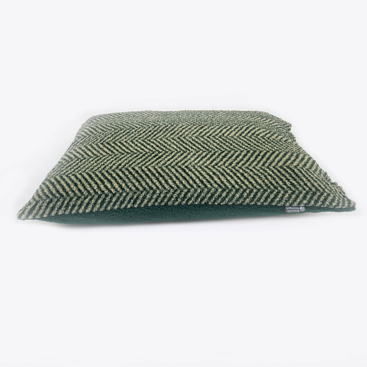 Danish Design Sherpa Fleece Green Herringbone Deep Duvet - Image 5