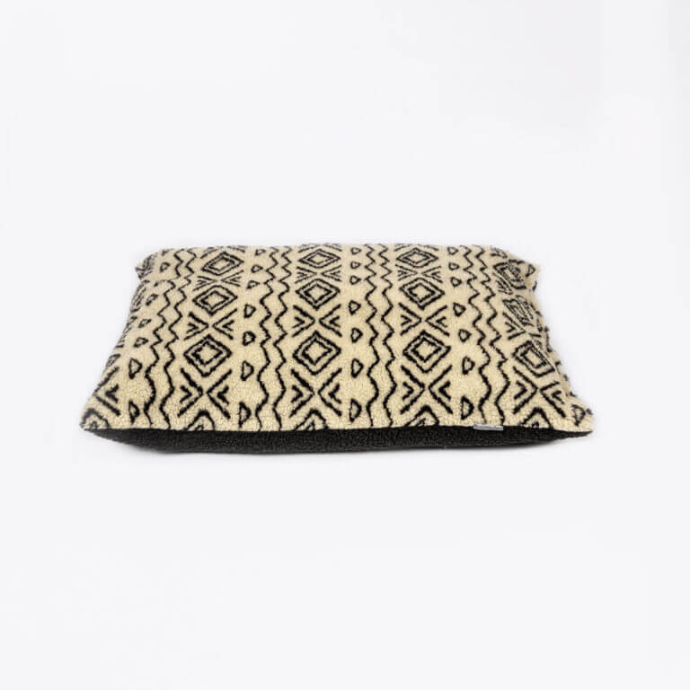 Danish Design Sherpa Fleece Neutral Geometric Deep Duvet - Spare Cover - Image 3