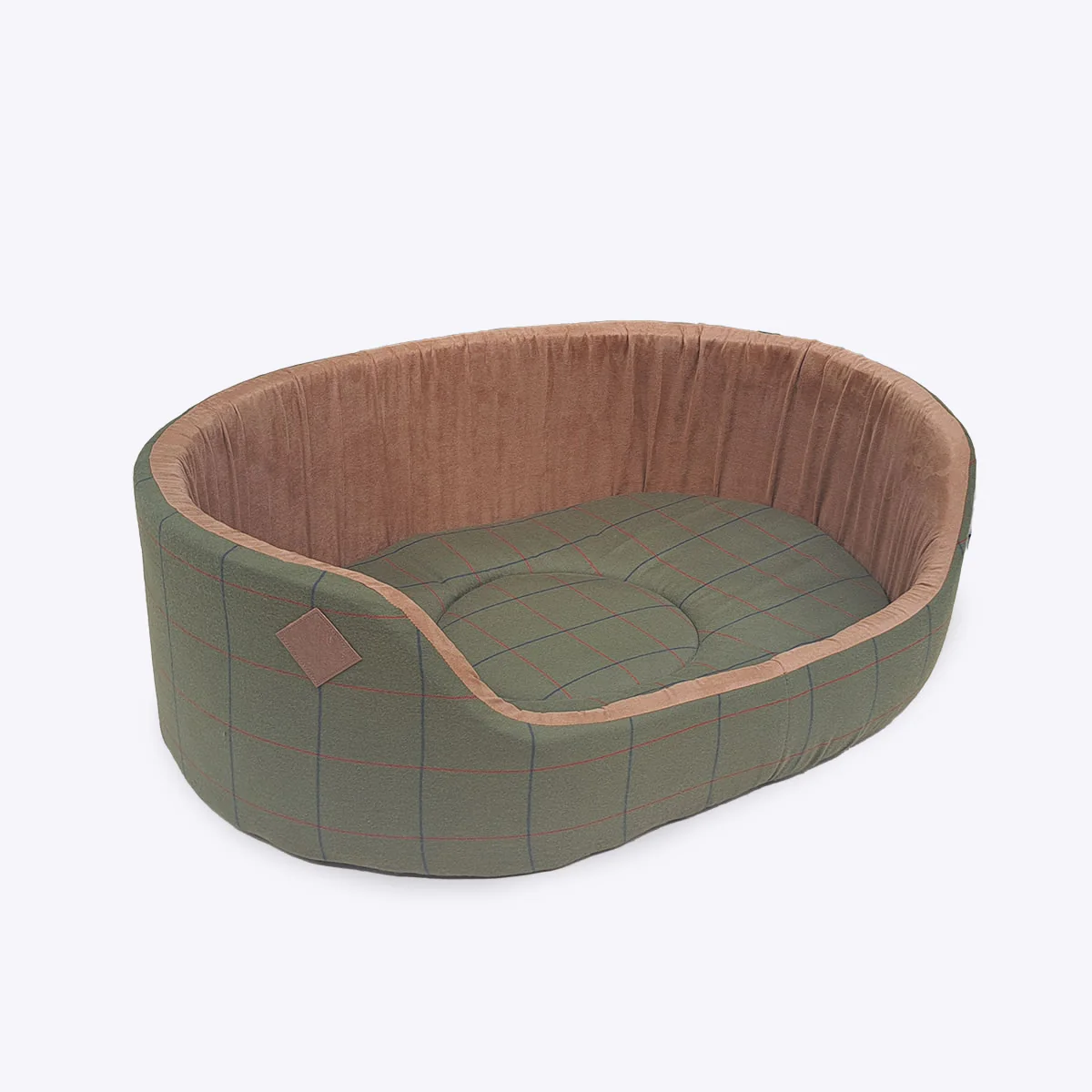 Danish Design Traditional Tweed Slumber Dog Bed - Image 4