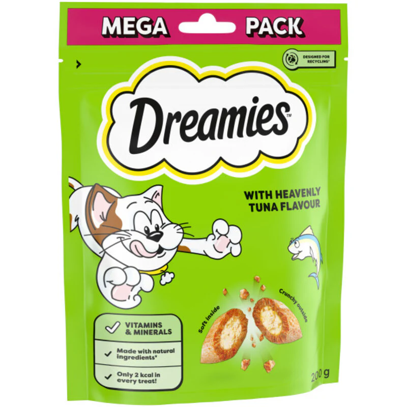 Dreamies Tuna Cat Treats 200g x 6 Mega Packs - Image 4