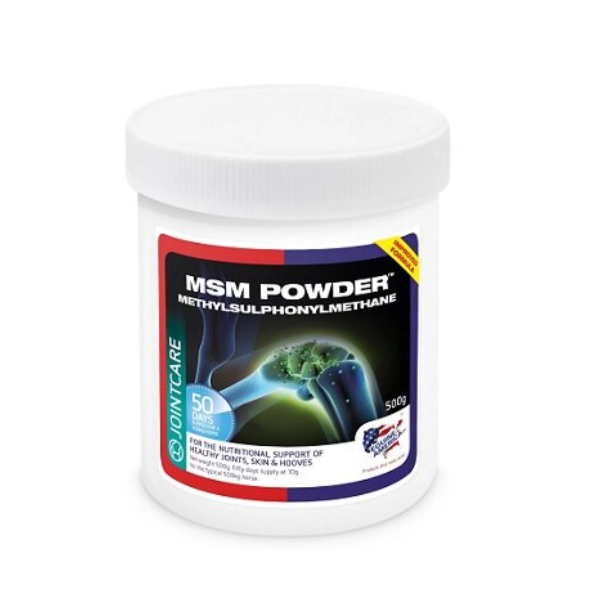 Equine America MSM Powder for Horses 500g