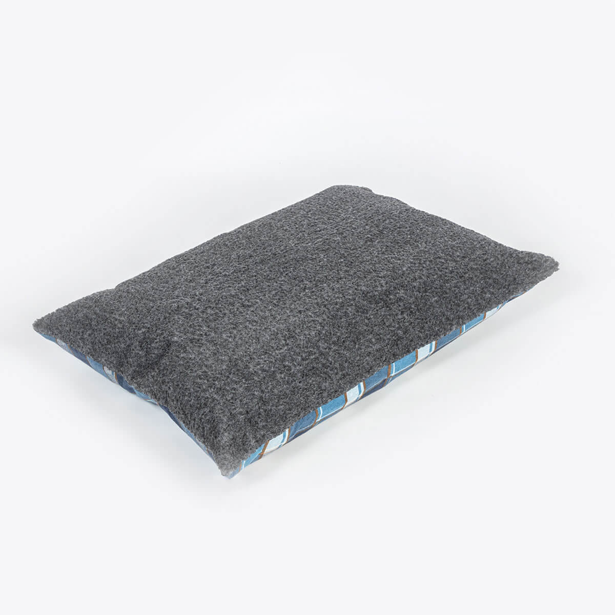 FatFace Fleece Check Deep Duvet Dog Bed - Image 4
