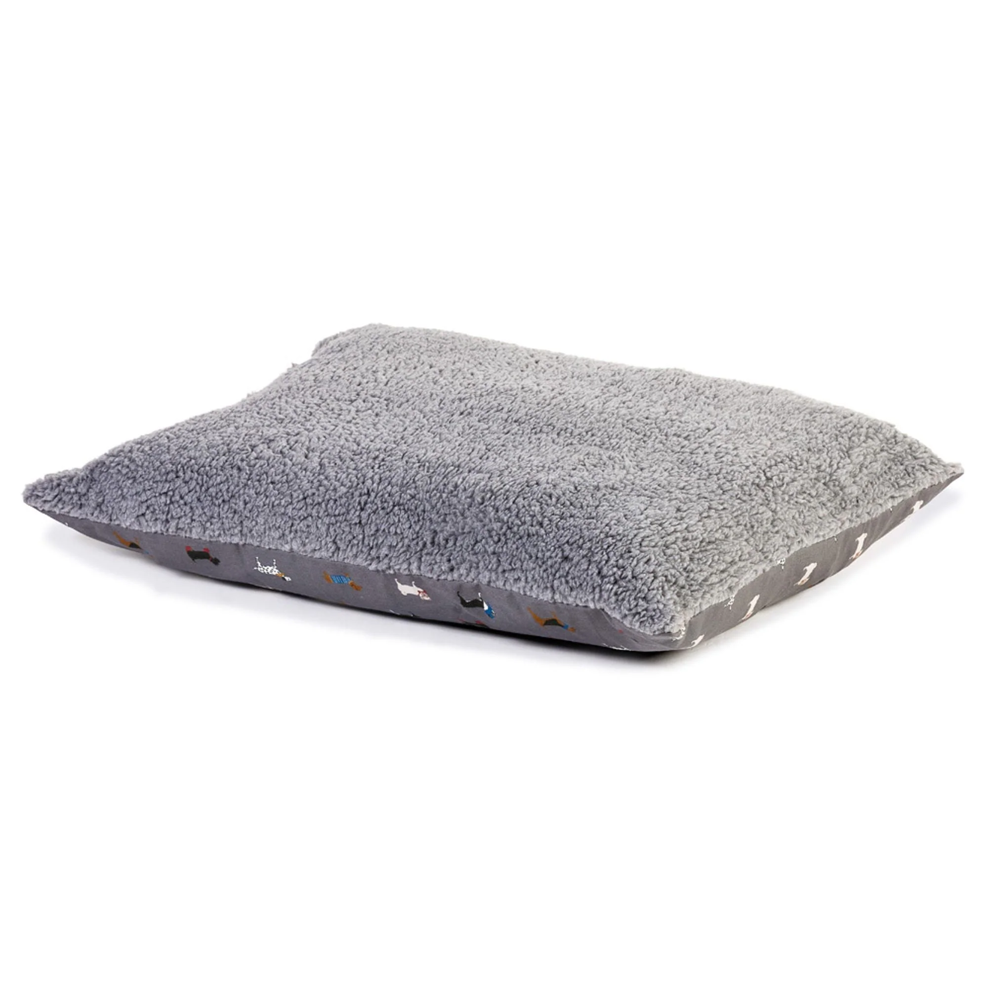FatFace Marching Dogs Deep Duvet Dog Bed - Image 2
