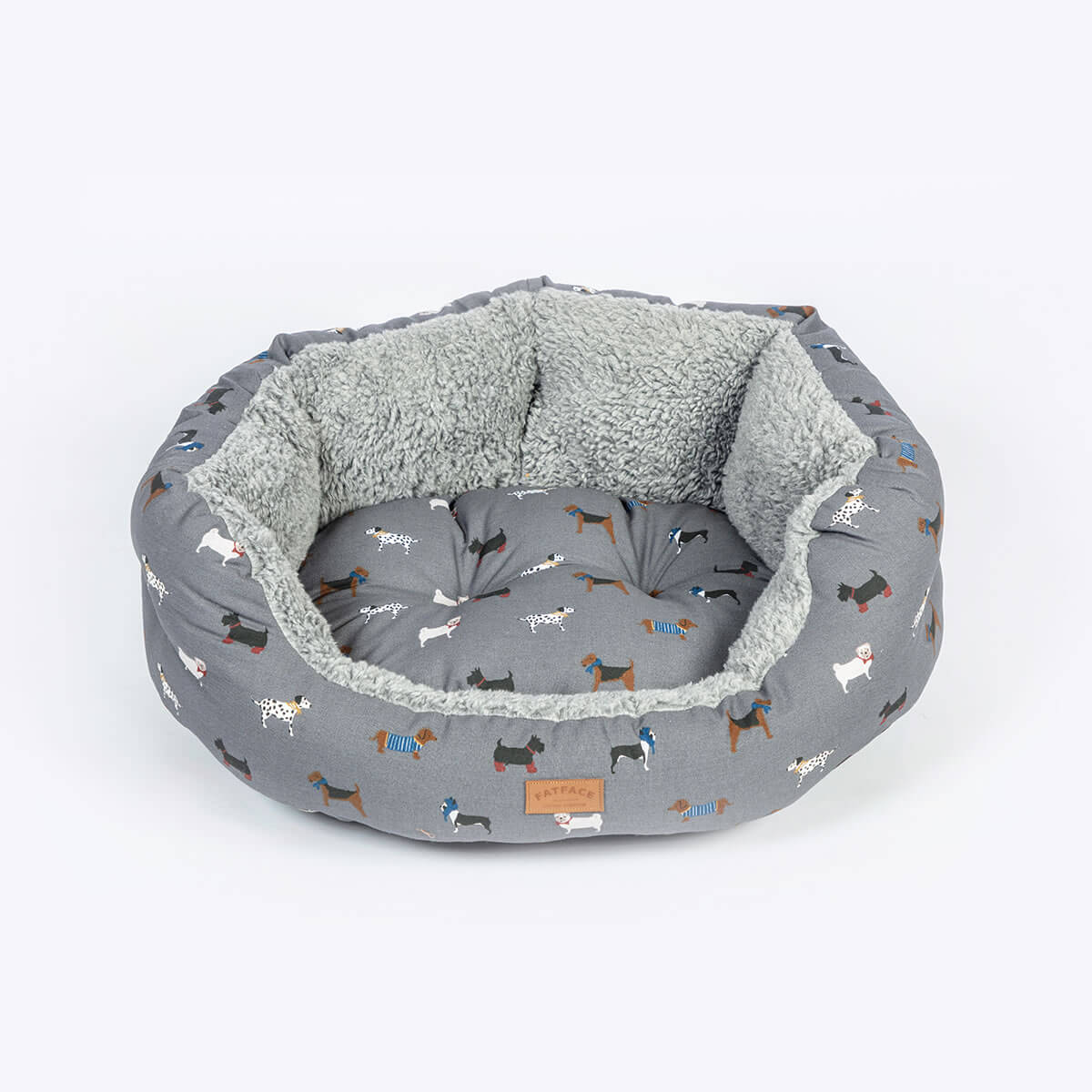 FatFace Marching Dogs Deluxe Slumber Dog Bed - Image 5