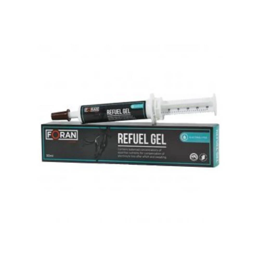 Foran Refuel Gel Syringe Electrolyte Supplement for Horses 30ml