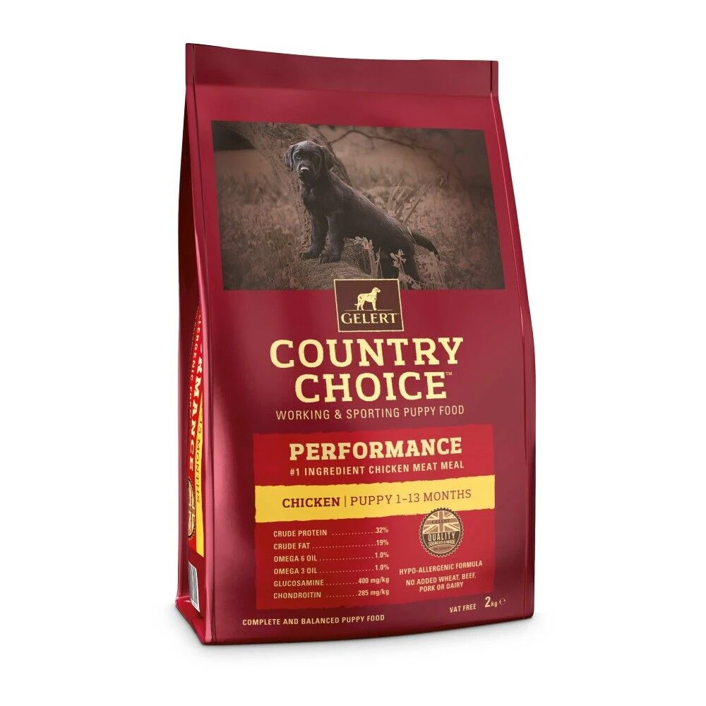 Gelert Country Choice Puppy Performance Chicken 12kg