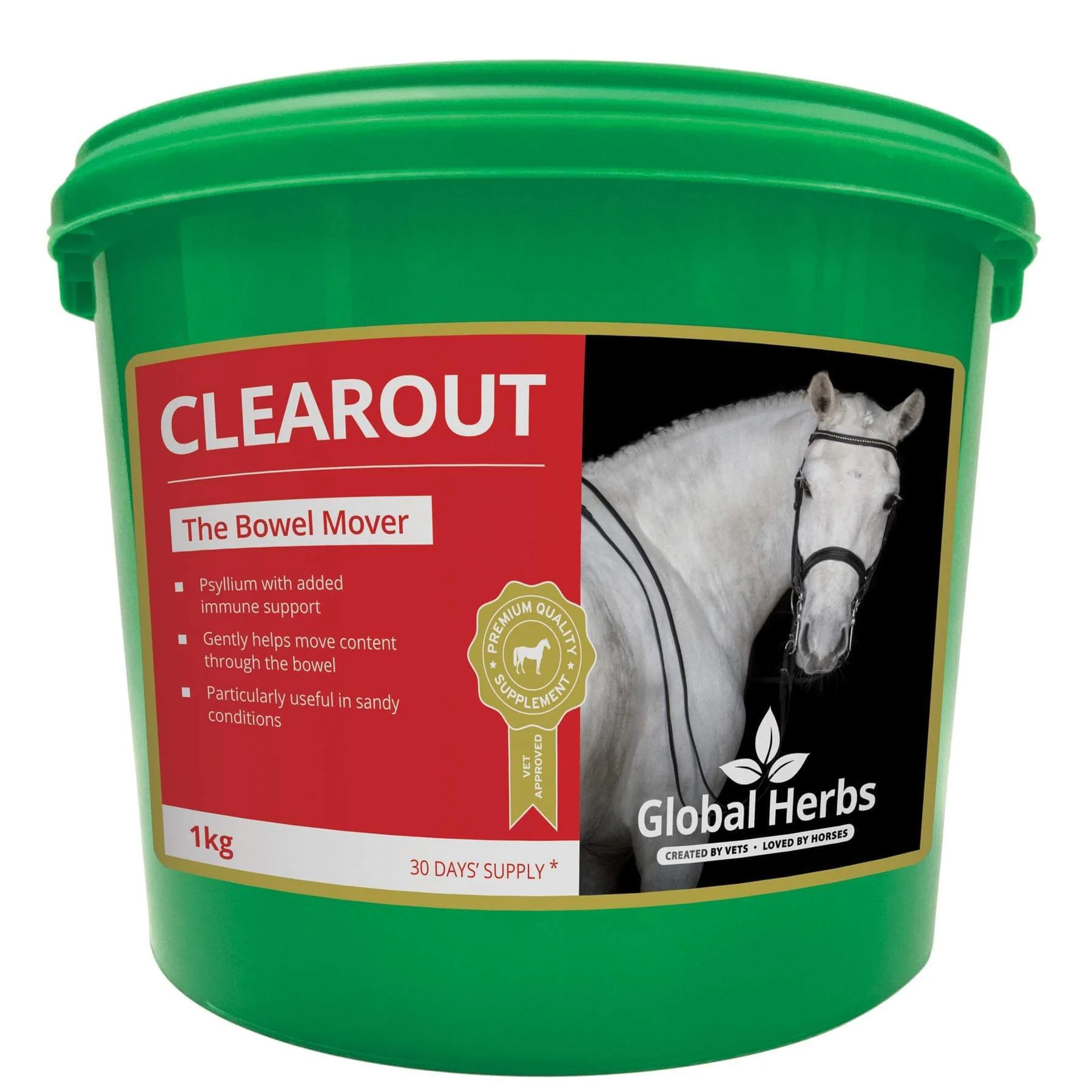 Global Herbs ClearOut - The Bowl Mover - Horse Supplement 1kg