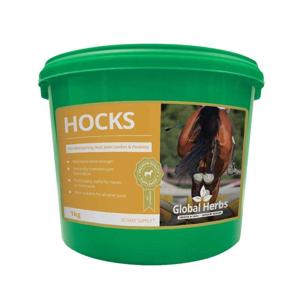Global Herbs Hocks Mobility Supplement for Horses 1kg