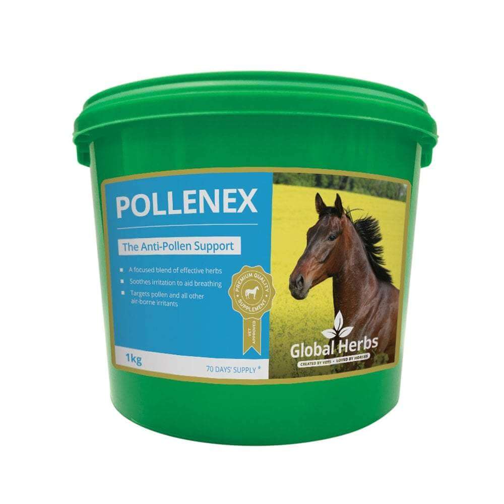 Global Herbs PolleneX Powder Anti Pollen Support for Horses