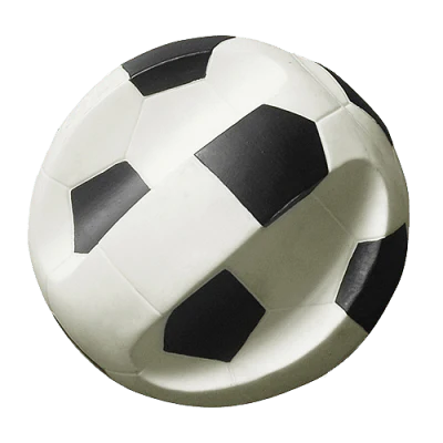 Gor Vinyl Super Soccer Ball Dog Toy with Squeak