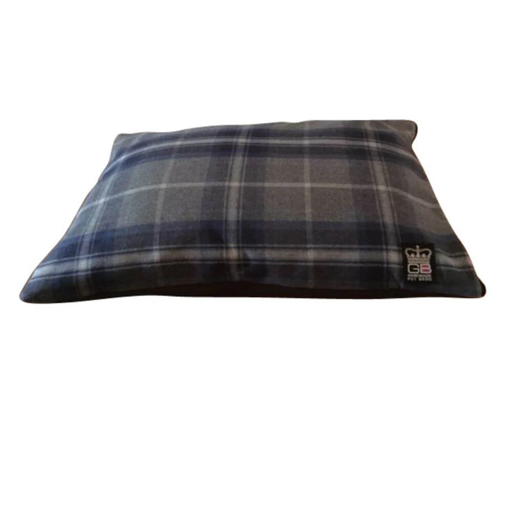 Handmade Country Check Cushion Dog Bed - Image 10